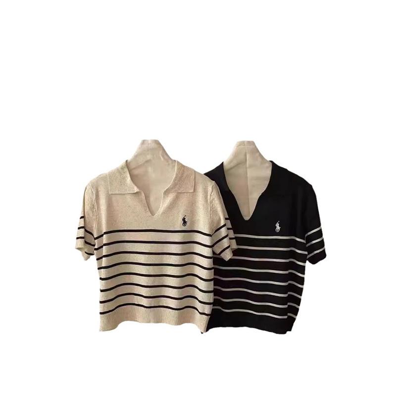 

Поло в стиле колор-блок версии хай с вышивкой логотипа пони One Size белый