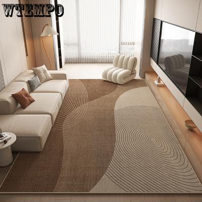 Tapis de Salon Canapé Tapis Table Basse Tapis Simple Résistant à l'Usure Antidérapant Tapis de Sol d'Entrée