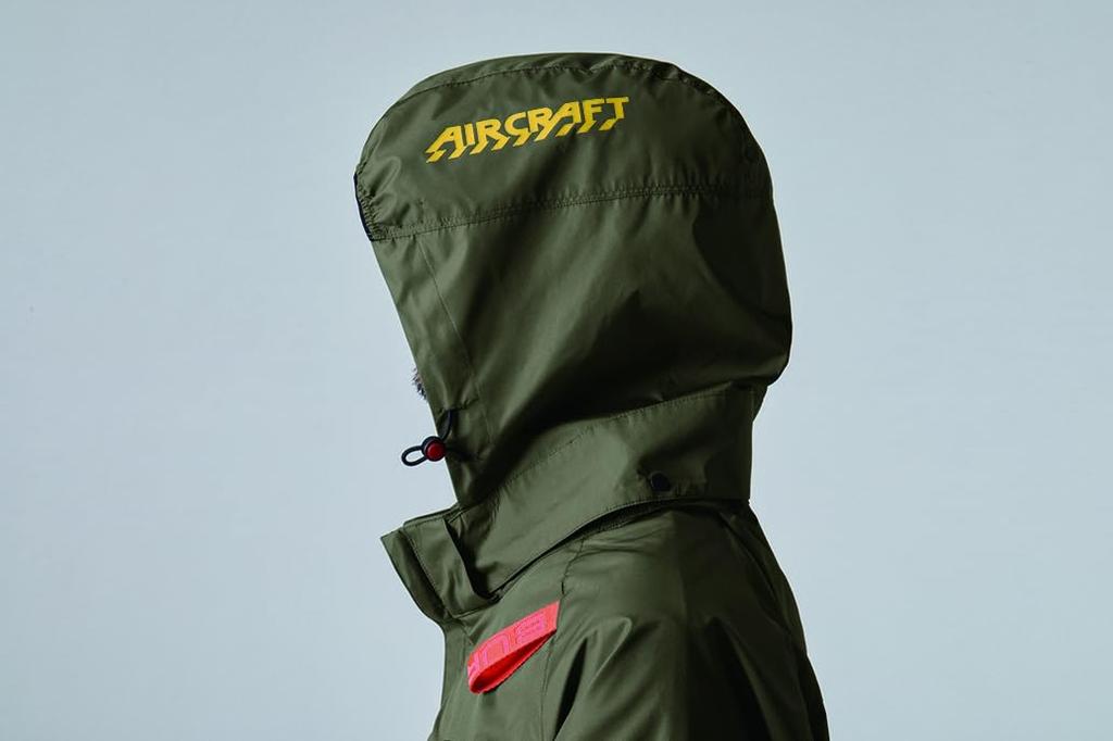 BURTLE Air Craft Blouson Limited Color Camouflage Black AC2061 Size 38 L (Unisex) Spring/Summer