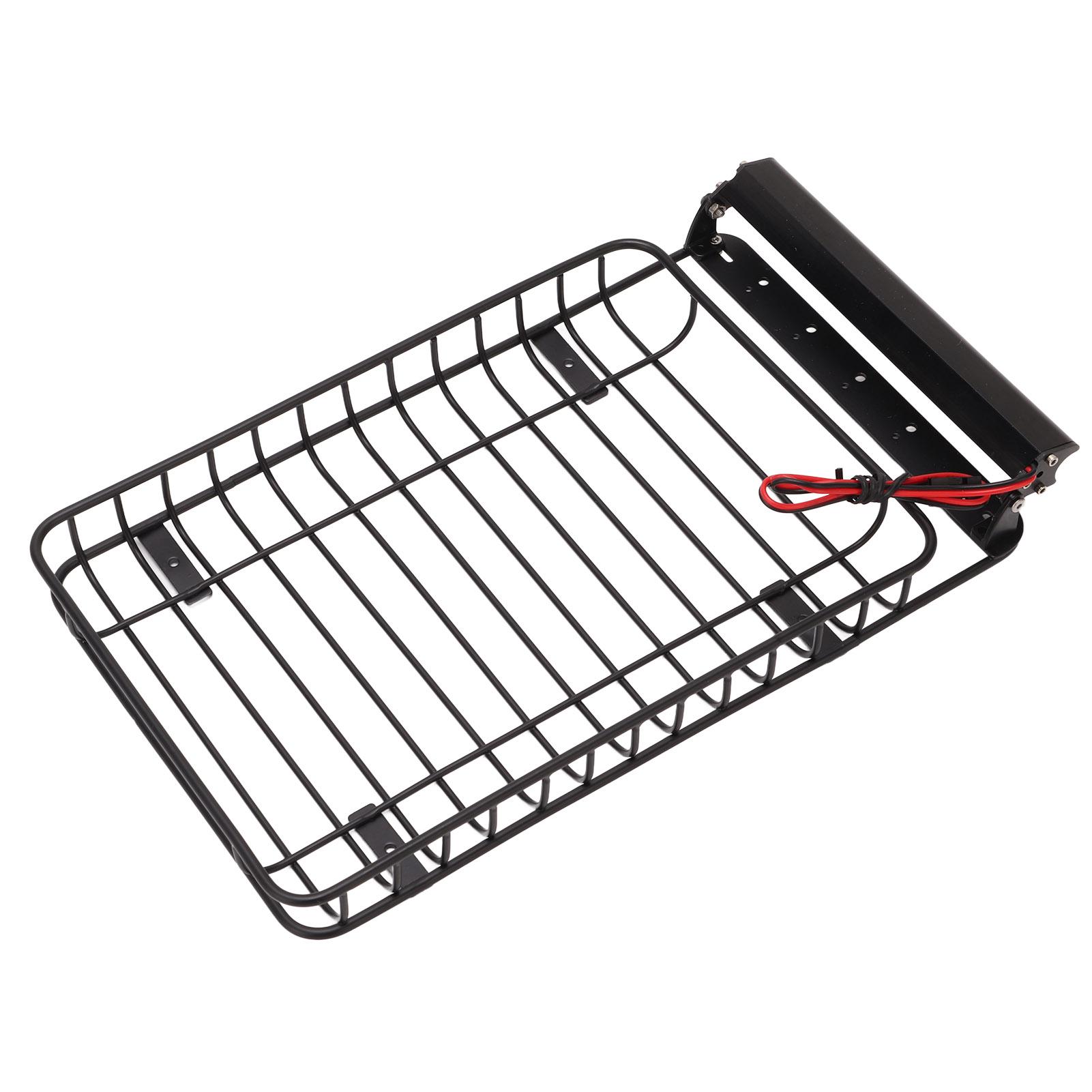 

Багажник на дах радіокерованої машини зі світлодіодною стрічкою для Axial Scx10 90046 Аксесуари для радіокерованої машини