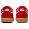 Nike Dunk Low Pro SB University Red Gum Unisex Sneakers White Gum-Light-Brown Gym-Red FJ1674-600