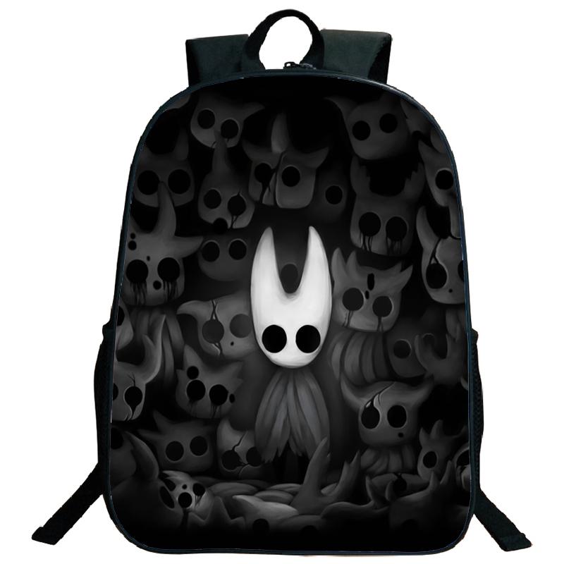 Hollow Knight Backpacks Hot Game Lightweight Laptop Teens School Bags Women Girls Capacity Cartoon Travel Mochilas