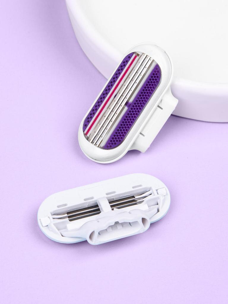 Women's Triple-Blade Razor for Underarm and Pubic Hair Shaving