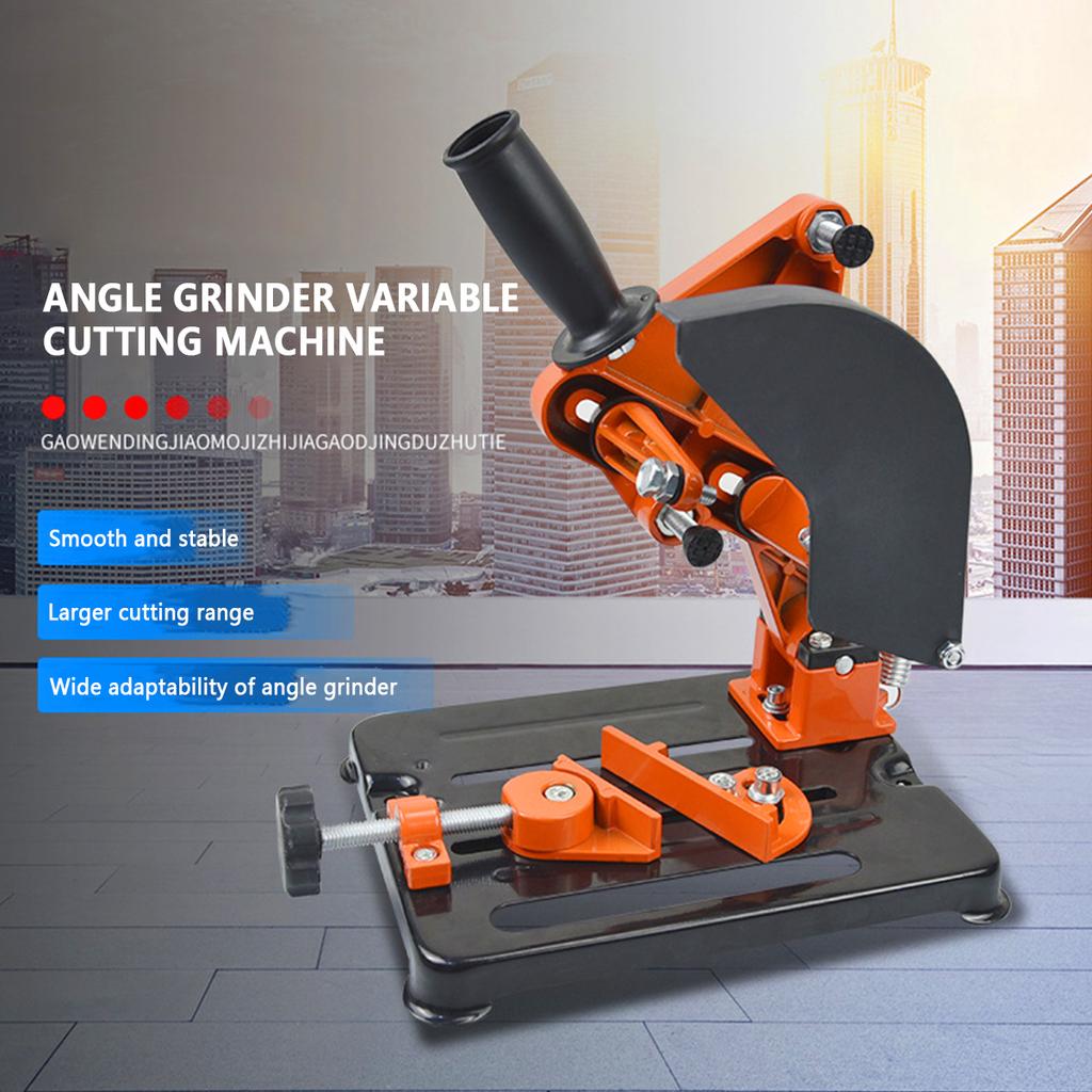Angle Grinder Stand Angle Grinder Fixed Bracket Heavy Duty Adjustable Grinder Holder Multifunctional Desktop Angle