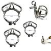Prevent Extramarital Sex,Testis separate Cock Cage,Stainless Steel Male Chastity Device,Penis Lock,Cock Ring,Chastity Belt, M130