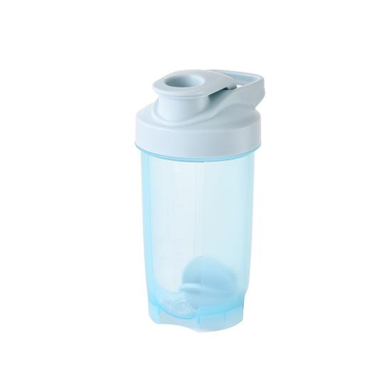 1 Set 400ML Water Cup Leak-Proof Portable Shaker Bottle High-temperature Resistant Shaker Cup for Drinks Milk