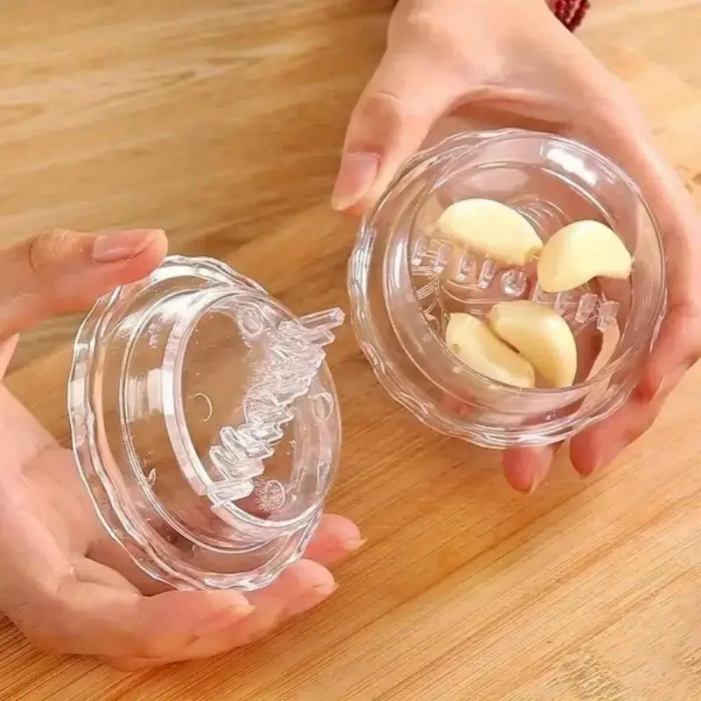 The kitchen grinder and garlic press box, mini garlic puree machine, garlic press accessories, and garlic mince machine are suit