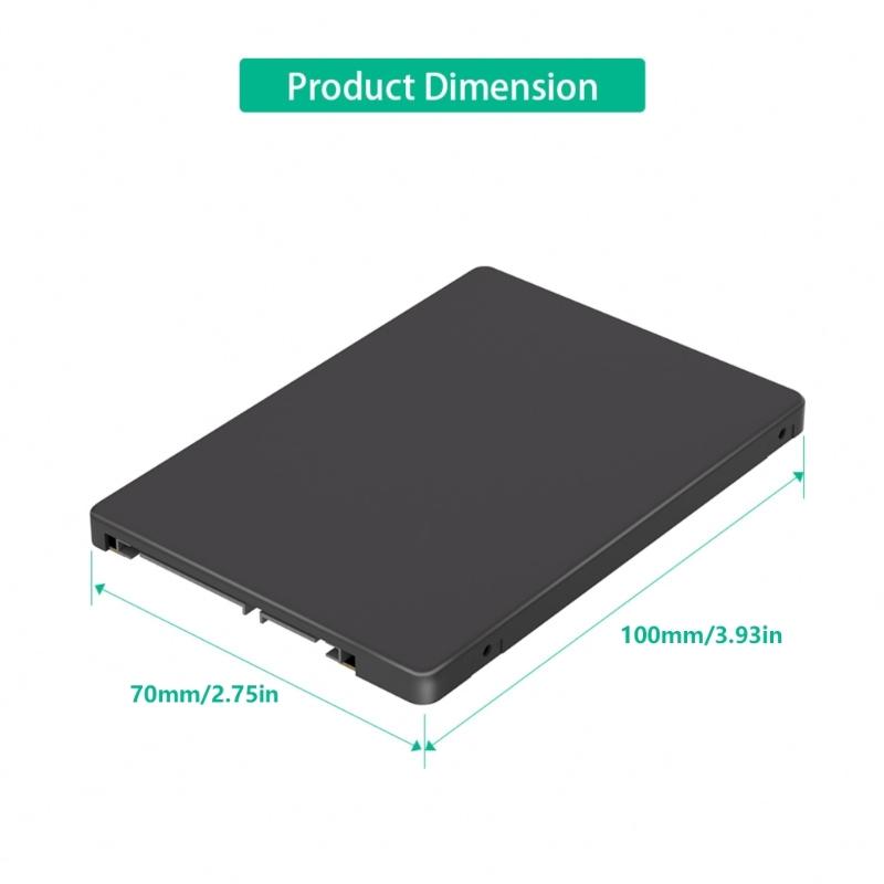 M.2 NGFF Msata SSDs To 2.5inch SATA3.0 M.2 SSDs Hard Disk Case Enclosure Protective Case for 2230 2242 2260 2280