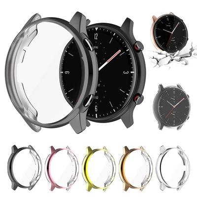 TPU Protective Shell Case For Xiaomi Huami Amazfit GTR 2/GTR 2e Full Screen Protector Sleeve Cover
