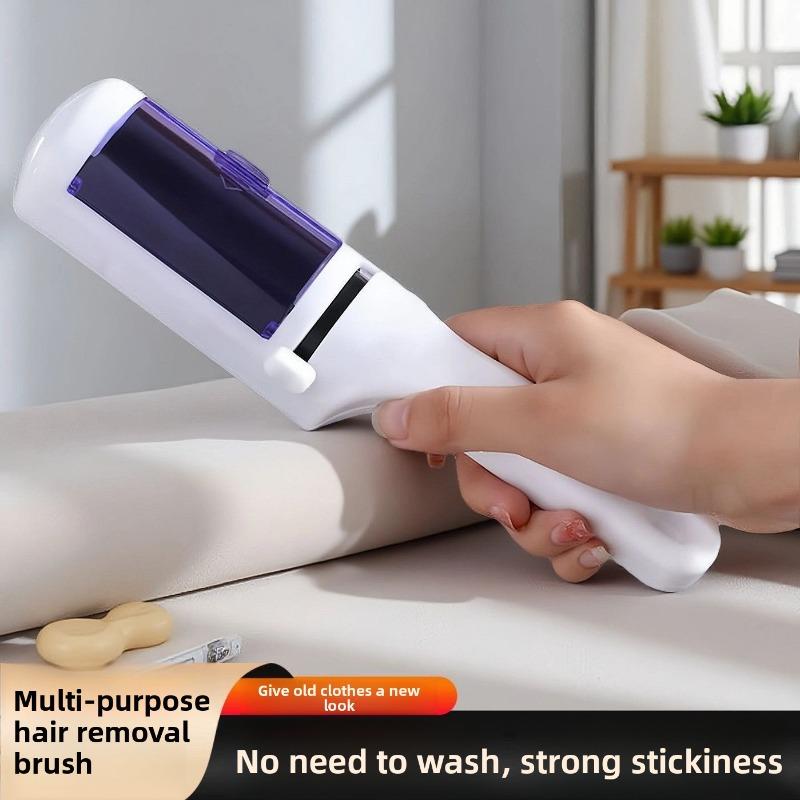 Micro Static Cling Remover for Clothes - A Dry Cleaning and Dust Removal Brush with Bristles for Removing Hair From Coats and Clothes.