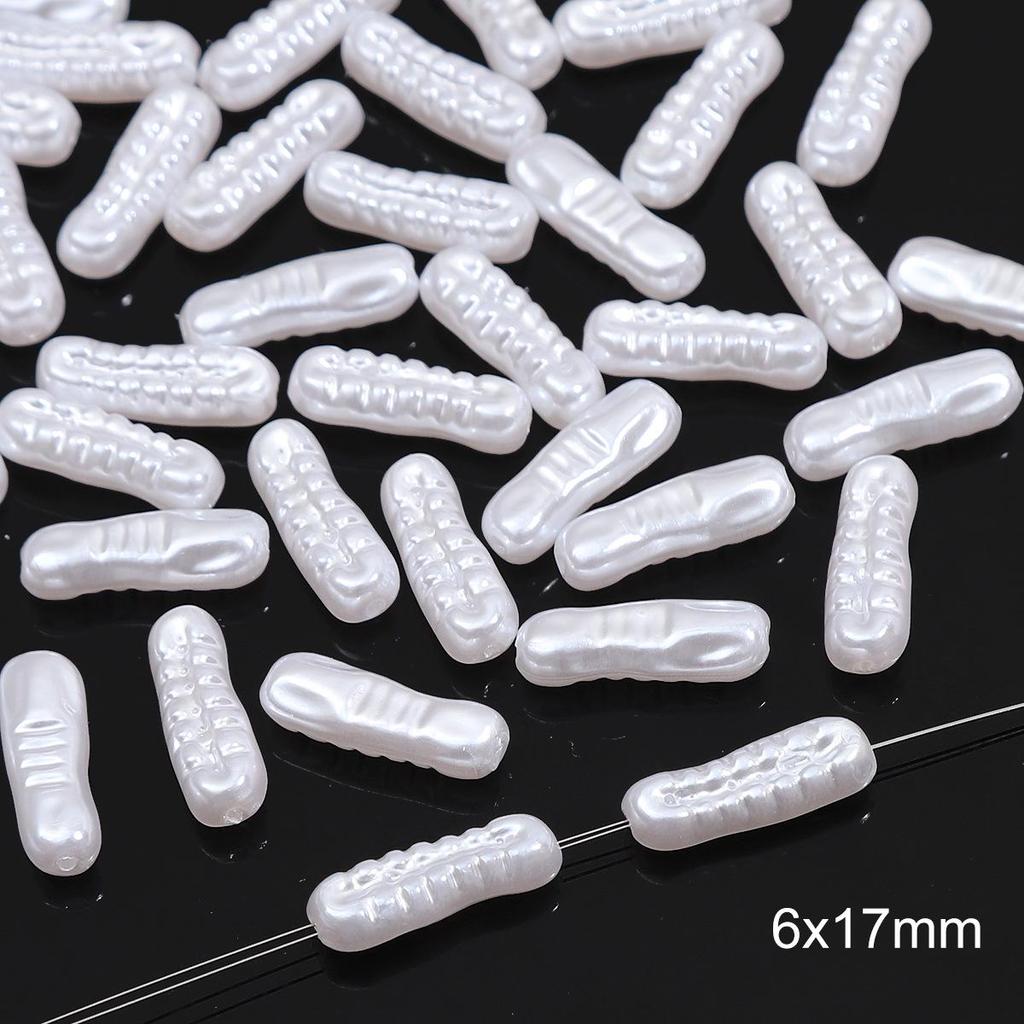 DIY Kit: High-Gloss Irregular Imitation Pearl Jewelry Accessories for Bracelets, Pendants, and Headdresses.