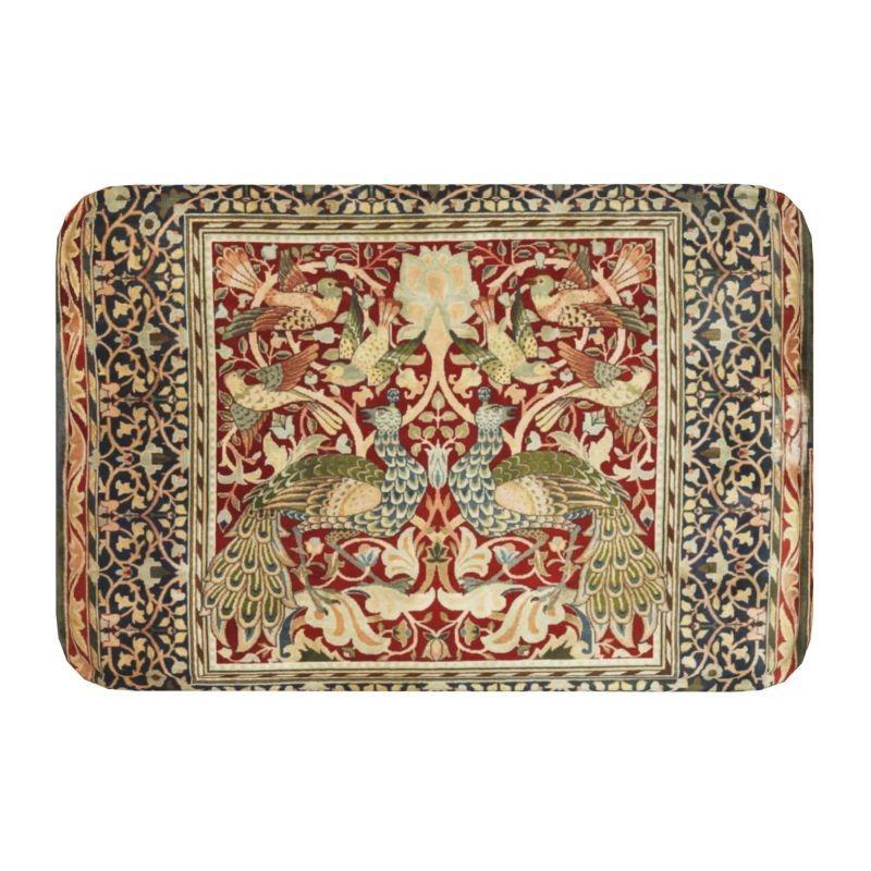 William Morris  Rug Front Floor Door Entrance Mats Indoor Textile Pattern Bath Kitchen Doormat Balcony Carpet Non-slip Floor Mat