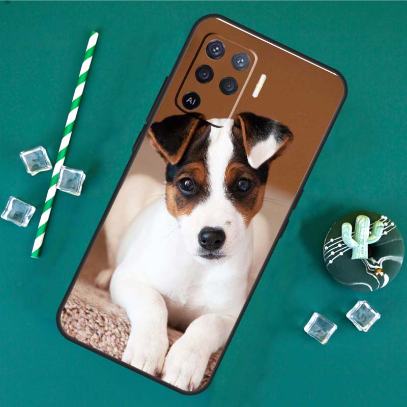 Jack Russell Terrier Dog Case For Oppo A60 A40 A80 A16 A76 A96 A18 A38 A58 A78 A98 A91 A15 A17 A74 A94 A54 A57S Cover