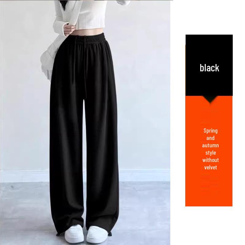 

Широкие брюки с манжетами для девочек - Повседневные длинные брюки на весну/осень для детей 160 cm