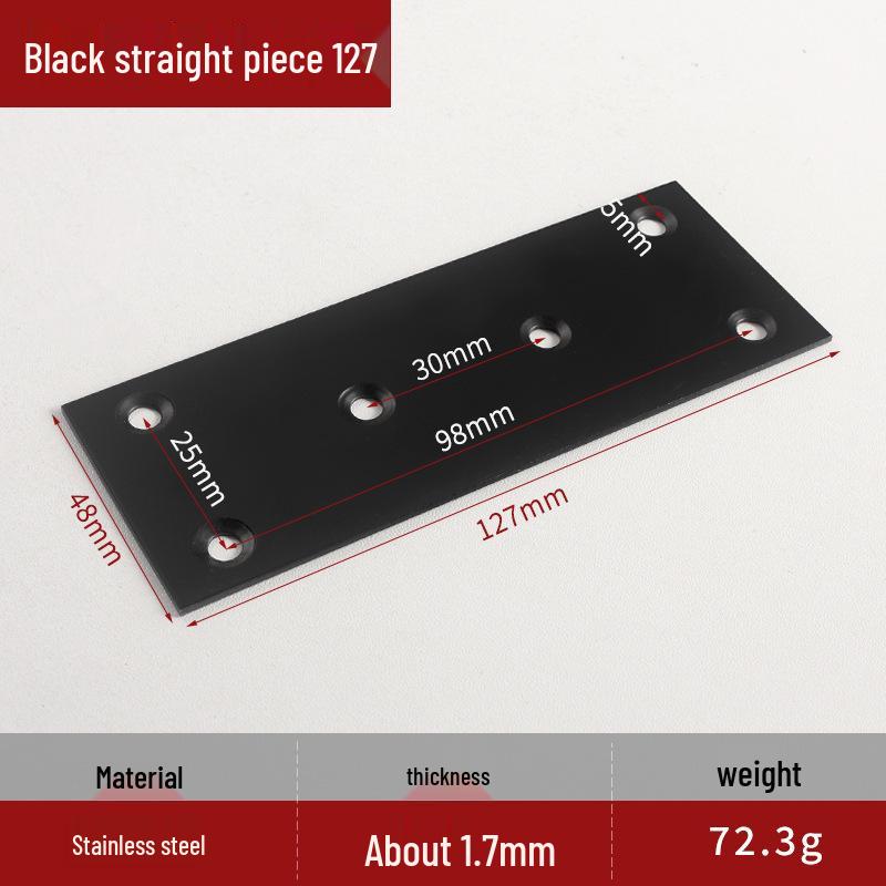 90° Stainless Steel Triangle Bracket Holder for Partition Hardware
