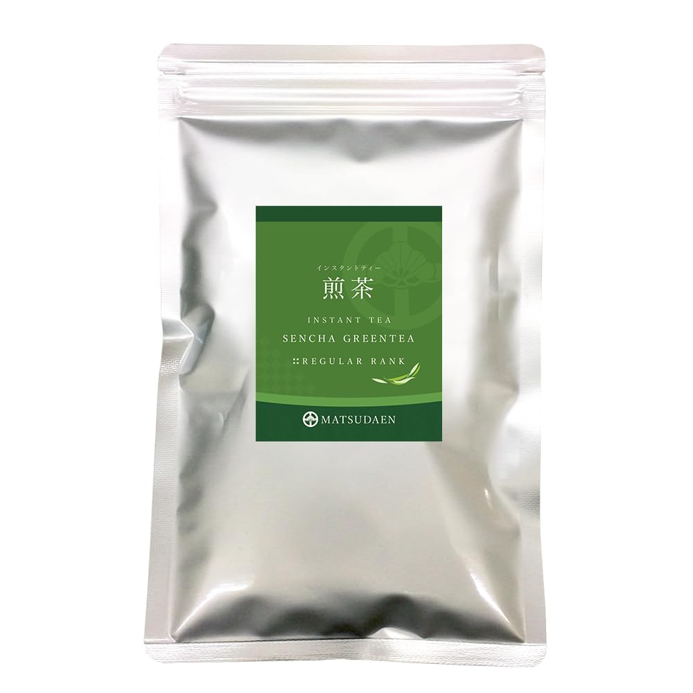 Matsudaen Instant Sencha Powdered Quick Commercial Compatible with Tea Made in Japan with Domestically Grown Tea Ingredients (Green Tea) 250g, Tea,
