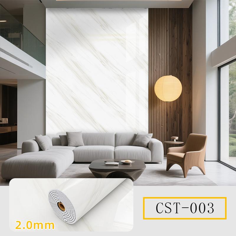 Roll-up Fliesenaufkleber Tapete Selbstklebend Wasserdichte Tapete Verdickter Marmor Verdickte Rolle Dekorative Wandaufkleber