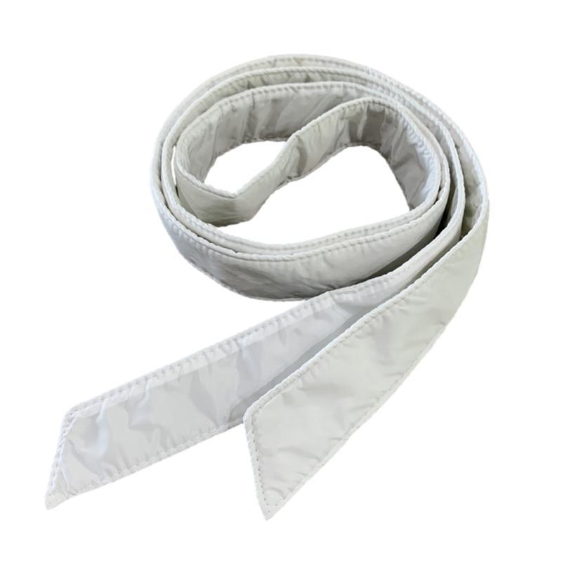 A52E Belt for Women Thin Sash Tie Waist Band for TrenchCoat Overcoat Black Down Coat Replacement Belt