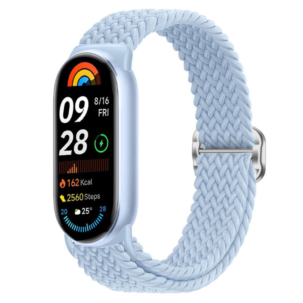 Nylon Watch Strap Knit Breathable Smart Watchband Soft Multicolored Watch Replacement Bracelet for Band 8/9/10 Unisex