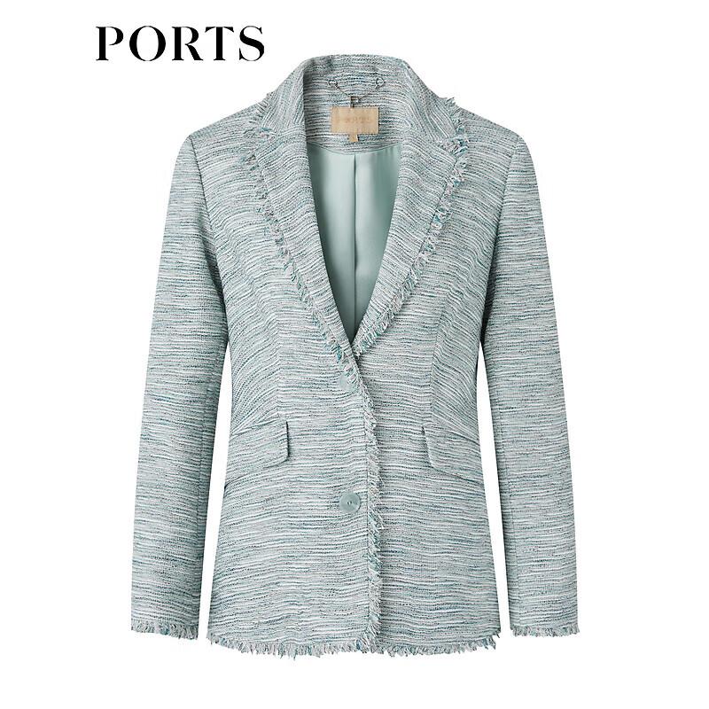 

PORTS Women s Spring/Summer Tweed Jacket XS