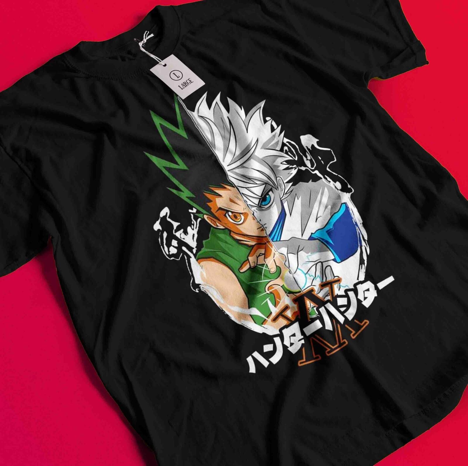 Gon Shirt Hunter X Hunter HXH Hisoka Tshirt Killua Tee T-Shirt Meruem Kurapika BB1447 S