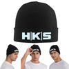 HKS Logo Auto JDM Warme Strickmütze Winter Strickmütze Beanie Skullies Beanies Hip Hop Kappen für Unisex