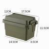 2 Pcs Waterproof Outdoor Storage Box PP Multifunctional Storage Box  Camping Activities