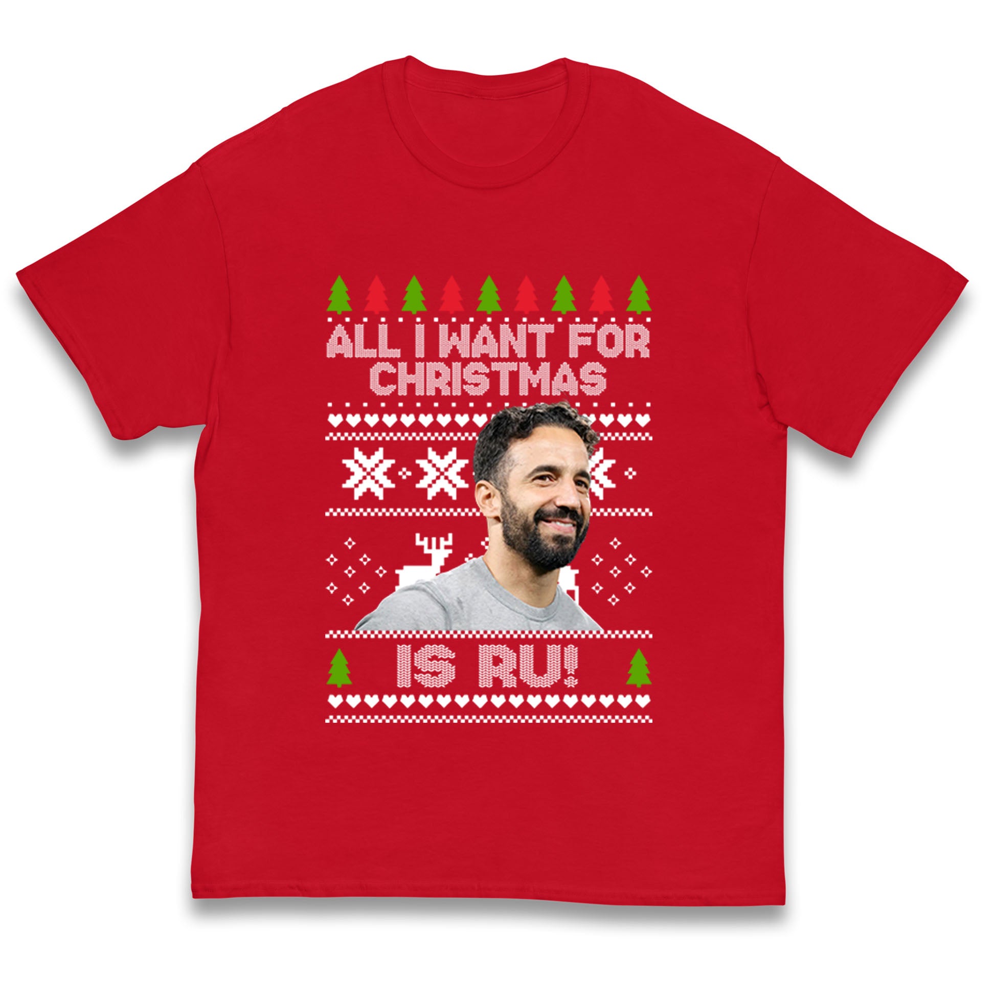 

All I Want For Christmas Is Ru Ruben Amorim Christmas Kids T Shirt 130