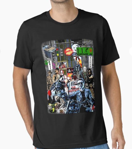 the 80s Black T-Shirt XL