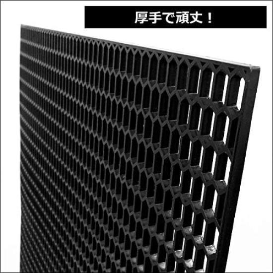 VIVA ABS Resin Honeycomb Mesh Net C Black/Grill Net/Aero Processing/Hexagon