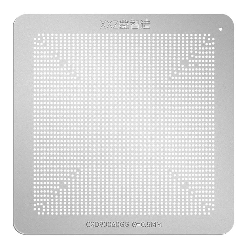 XZZ BGA Reballing Schablone für Laptop CPU SLJ8E A12X BD82HM55 M2 CXD90060GG SR15F A1990 A1707 Direktheizung BGA Vorlage