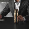 TAIC Carved Titanium Tea Cup & Caddy Gift Set