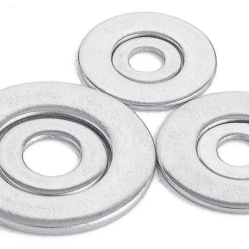 201 Stainless Steel Flat Washer for Screws - Sizes M2 To M12