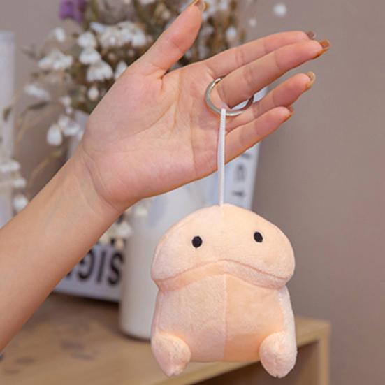 Plush Doll Prank Interesting Shape High Resilience PP Cotton Multi Size Funny Plush Stuffed Toy Throw Pillow for Daily Life