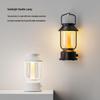 Portable Retro Hurricane Lamp: Luxury Wrought Iron Bedside & Camping Night Light