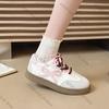 Fashion 2025 Women's Shoes Summer Thick Sole Brown Spring Autumn Breathable Platform Tennis Woman Trend Round Toe Female Casual Sneaker