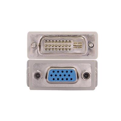 15 Pin Vga Female To 24+1 Pin Dvi-D Male Adapter Video Converter For Pc Laptop