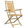 VidaXL Folding Garden Chairs Set of 6 53x66x99 Cm Bamboo, Folding Chair, Outdoor Furniture, Dining Chair, Furniture 3278515