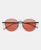 Maeteupeojeu M-13 Titanium Sunglasses Red Black