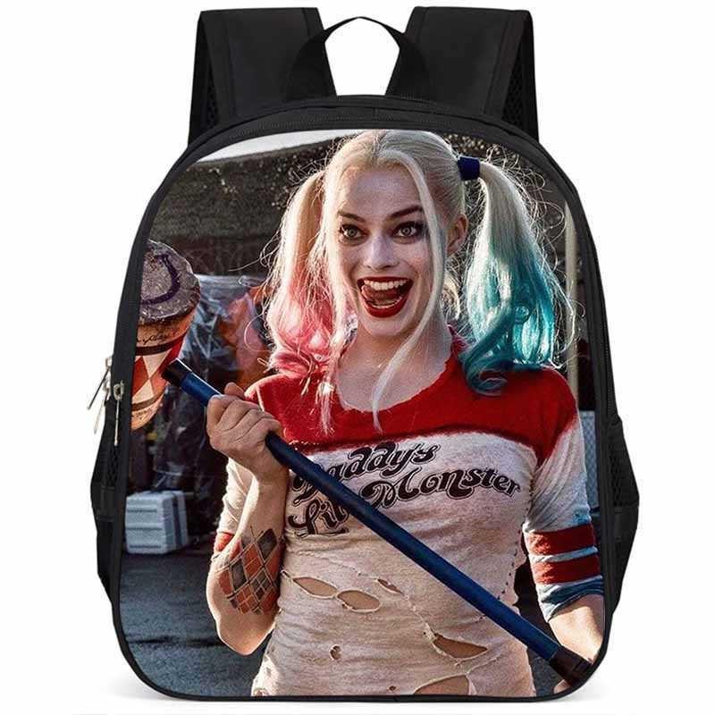 Вместительный 15-дюймовый рюкзак Харли Квинн, большая вместимость, легкий, ткань Оксфорд StyleW