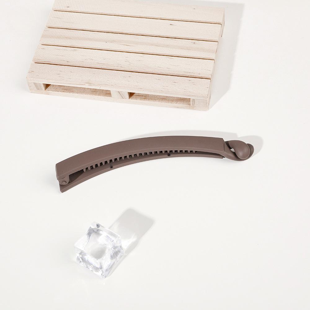 PC Hairpin Banana Clip High Ponytail Fixed Artifact Simple Twist Clip Hair Accessories