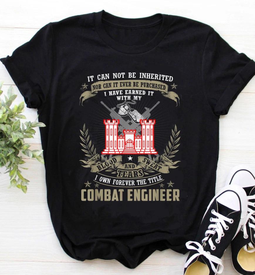 Combat Engineer Shirt / Combat Engineer T-shirt Size S-5XL M