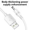 Superior 1M Charging Cable USB To DC5.5x2.1mm Construction, Precisions Power Delivery for Electronics