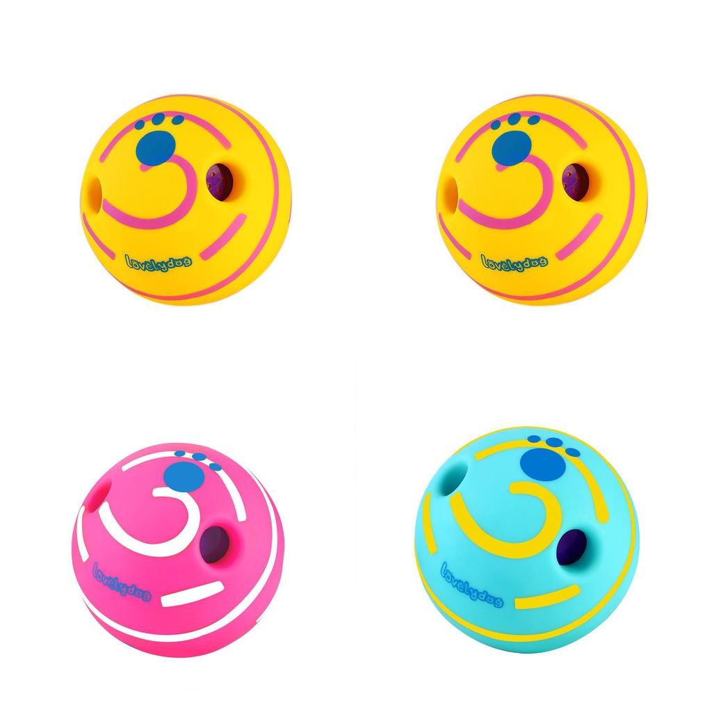 Interactive Dog Rolling Ball Toy With Internal Ruisemaker For Added Fun And Exercise