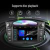 Compatible with 07-12 Toyota RAV4: Navigation Console with Wireless CarPlay, Bluetooth, and DVD Player.