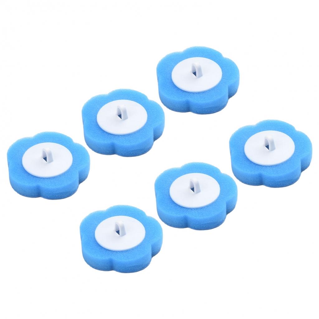 6/12/24PCS Brush Heads Blue Brush Head Set Disposable