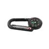 OEING Outdoor Multifunction Compass Carabiner with Thermometer (2-Pack)