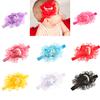 Baby Rose Flower Pearl Hair Band Prop Girl Infant Decorative Elastic