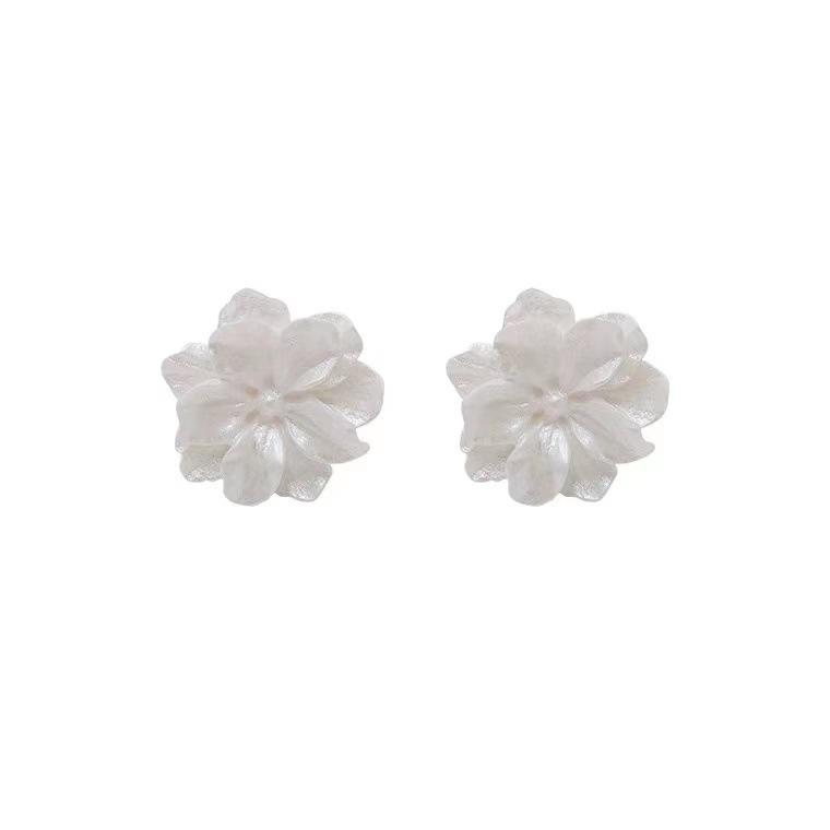 Elegante Süßwasserperlen-Ohrstecker für Damen - Trendig, Schlicht, Feenhafter Stil