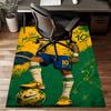 1pc Neymar18 Design Printed Area Rug Carpet for Bedroom Living Room Home Decor Rugs Mat Non Slip Mat Rug for Bedside